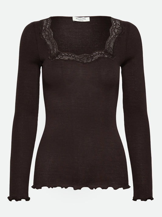 Bernadine Organic Lace T-Shirt