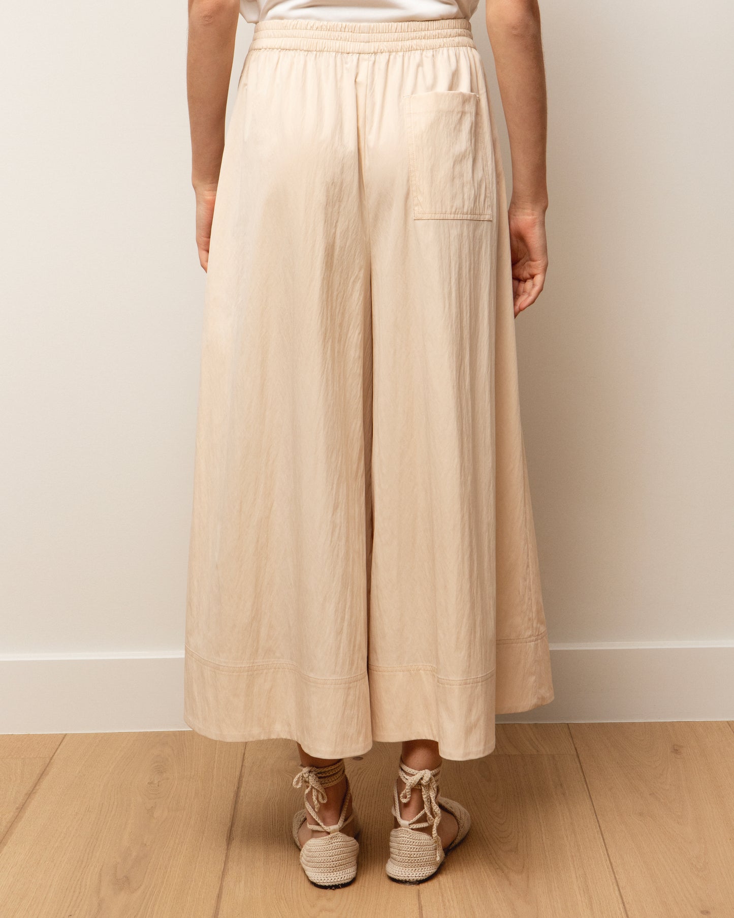 Fluid Culottes With Pockets