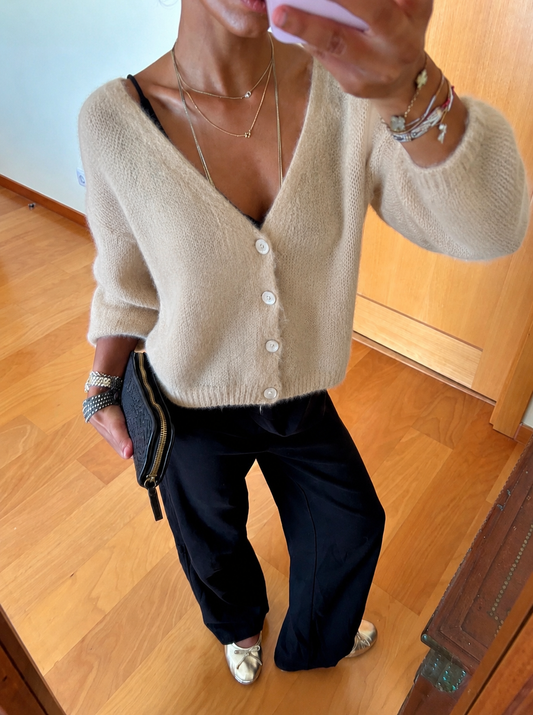 Cornelia Cropped Cardigan