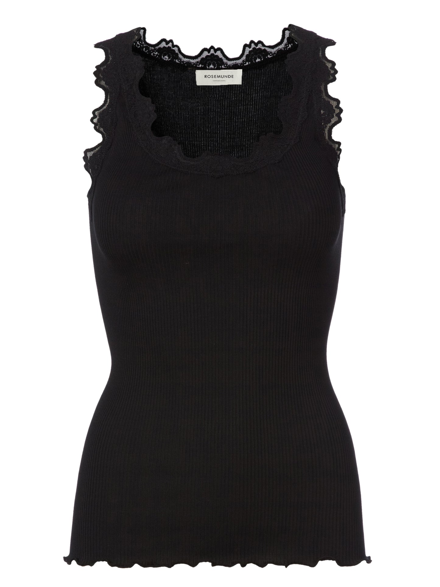 Silk Ribbed Vest 5405