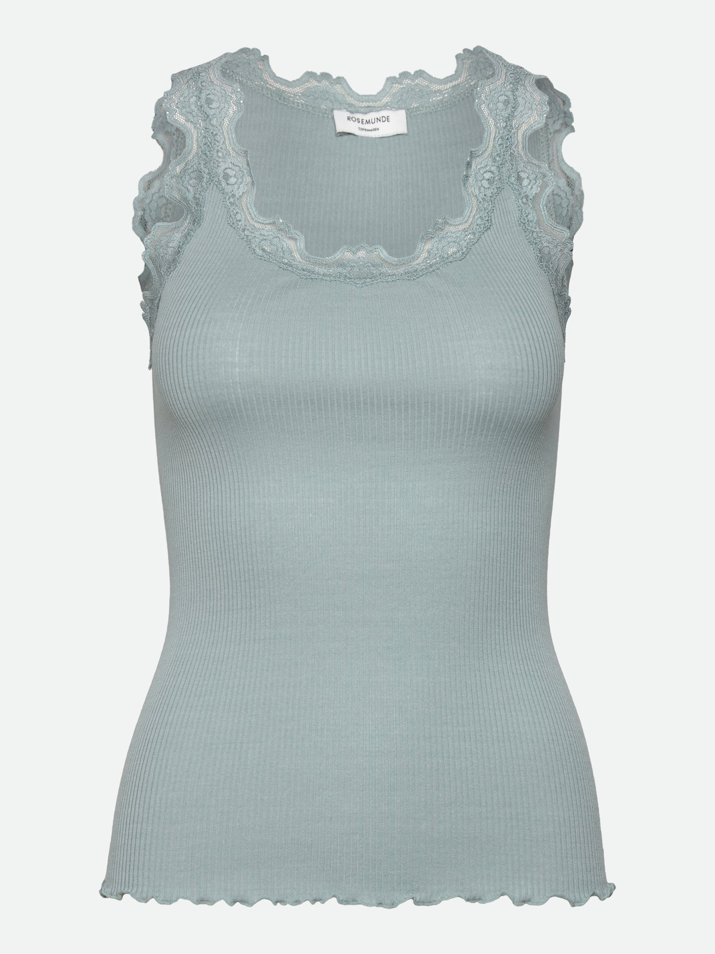 Silk Ribbed Vest 5405
