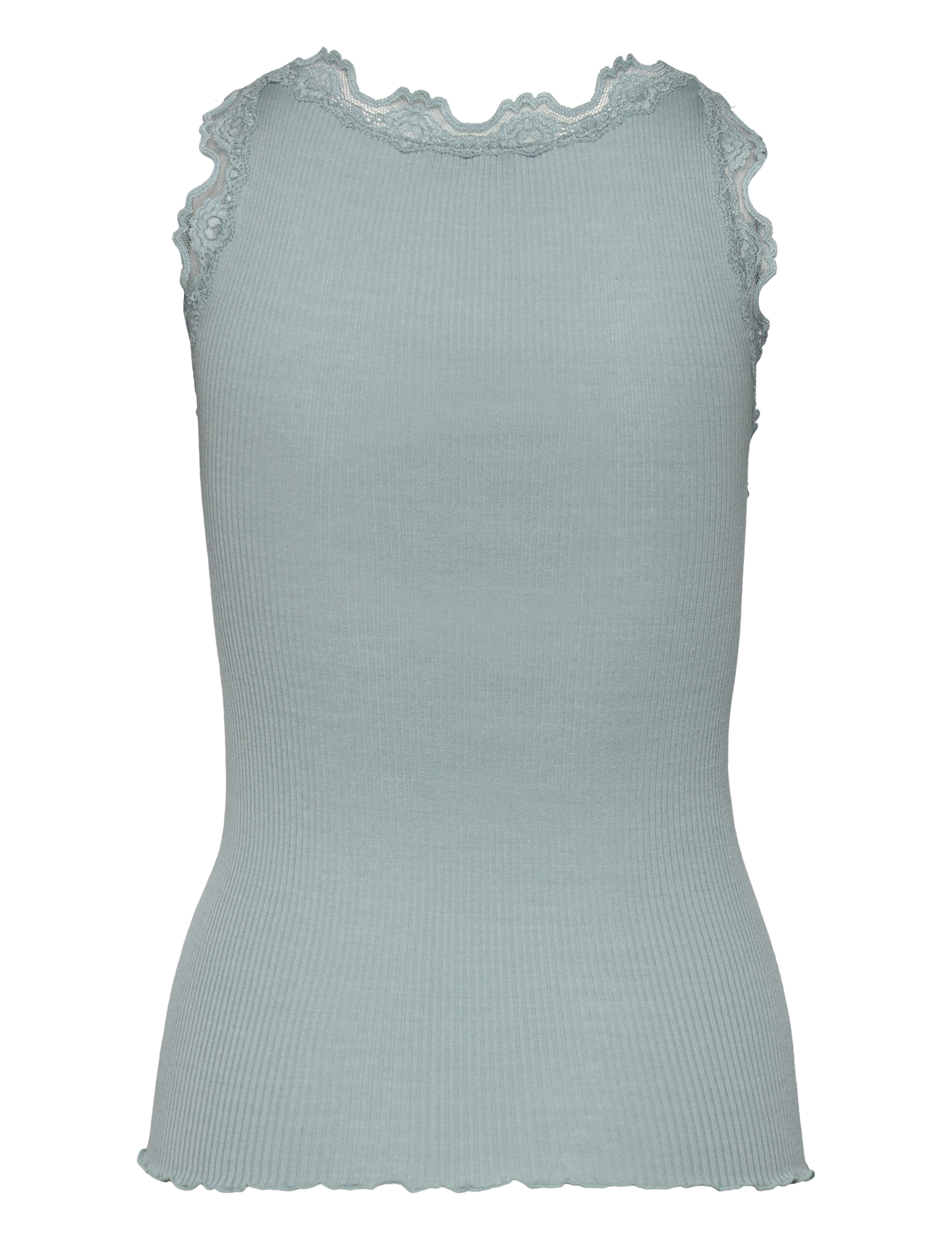 Silk Ribbed Vest 5405