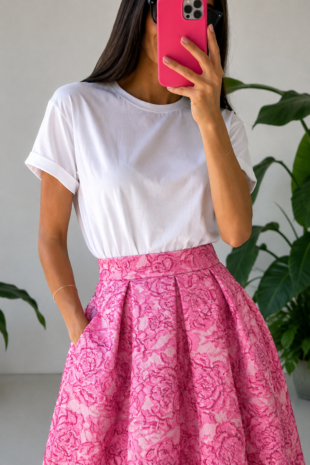 Hot Pink Luna Skirt