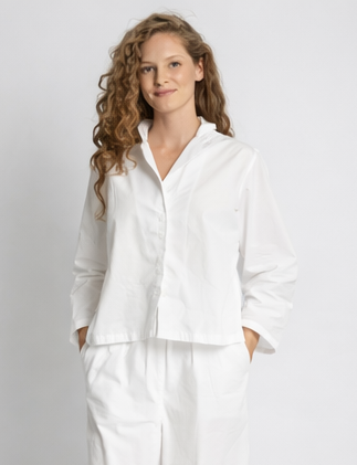 Revere Collar Relaxed Fit Shirt