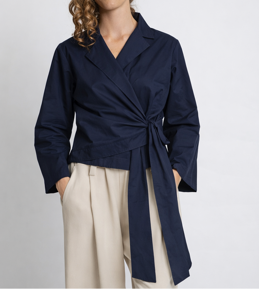 Wrap Tie Top