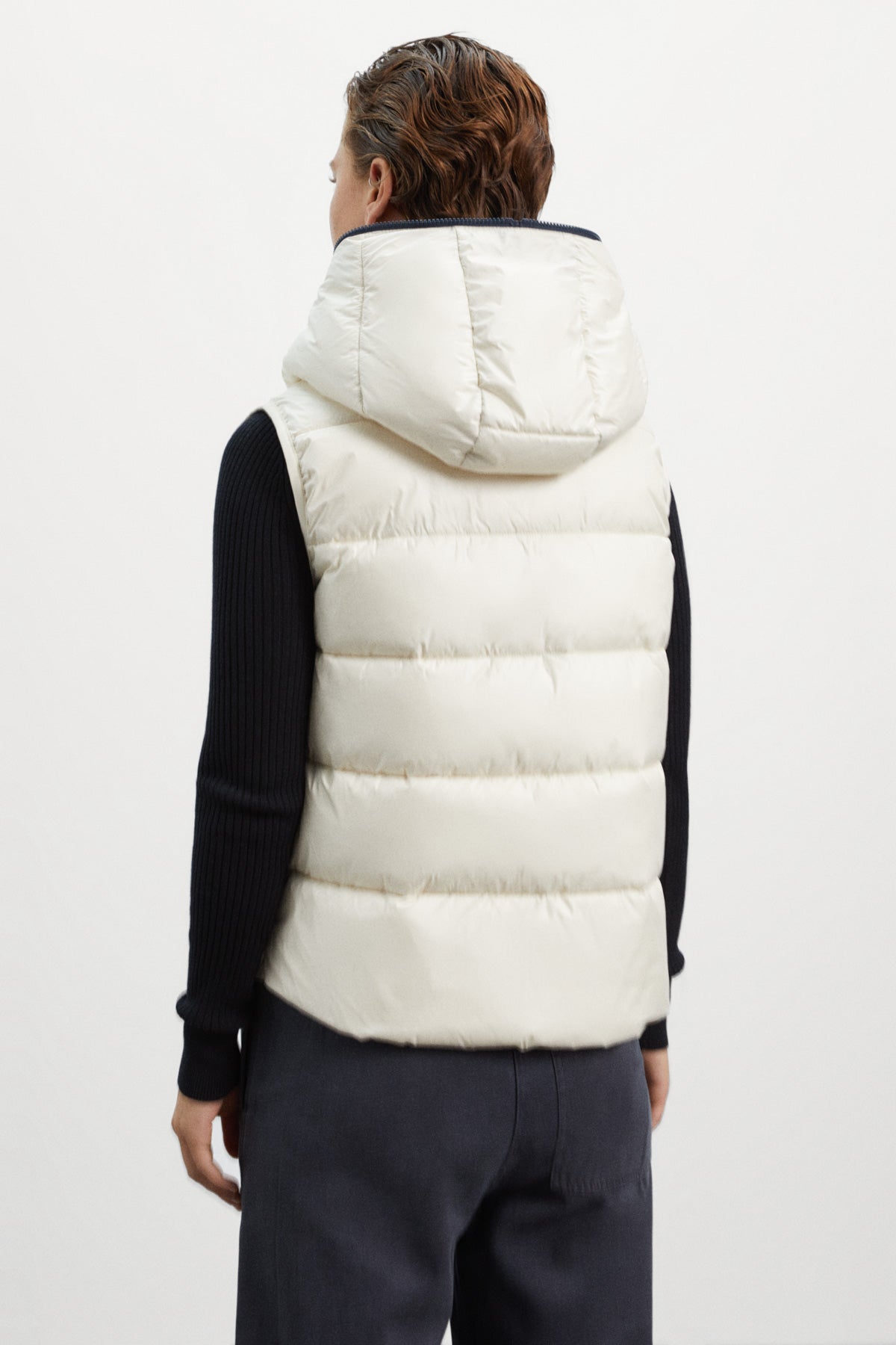 Gilet Monkai Creamy White