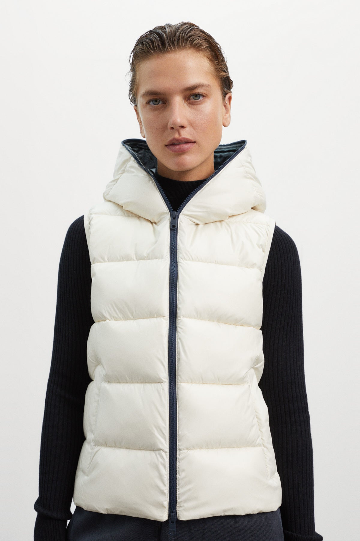 Gilet Monkai Creamy White