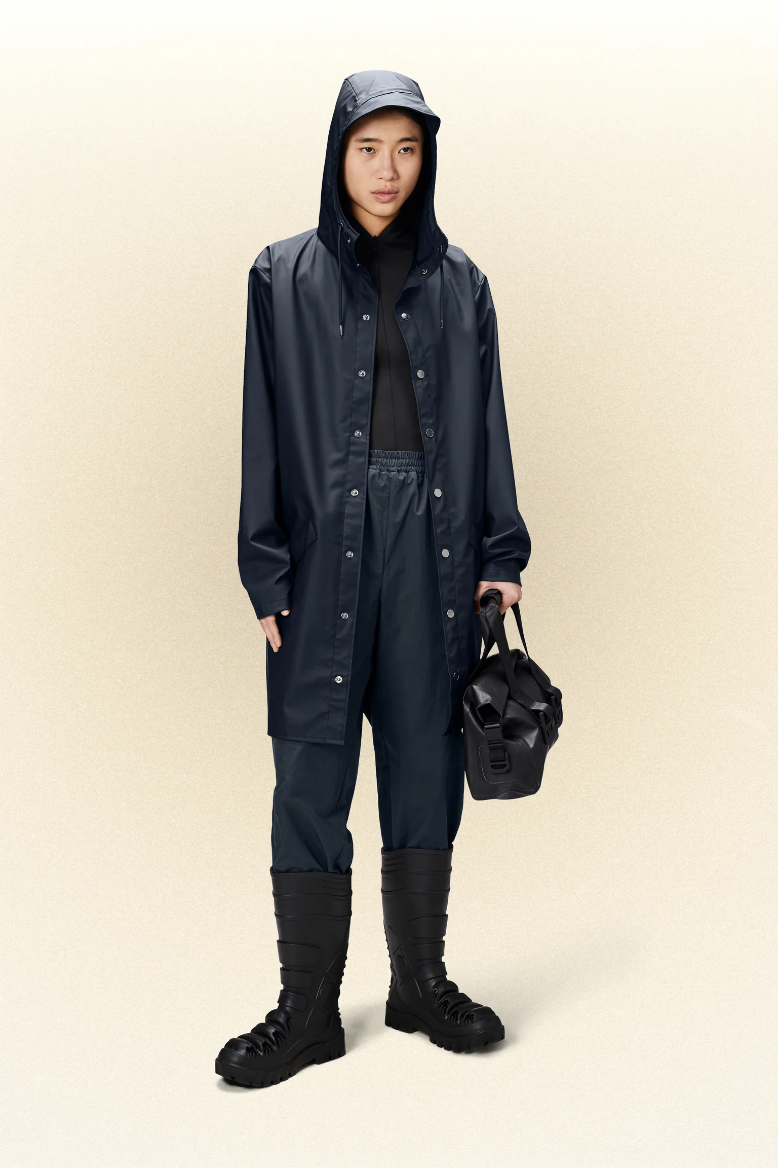 Rains Jacket 1202 Navy