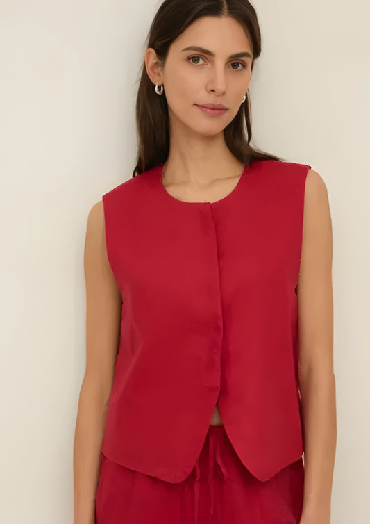 Linen Waistcoat