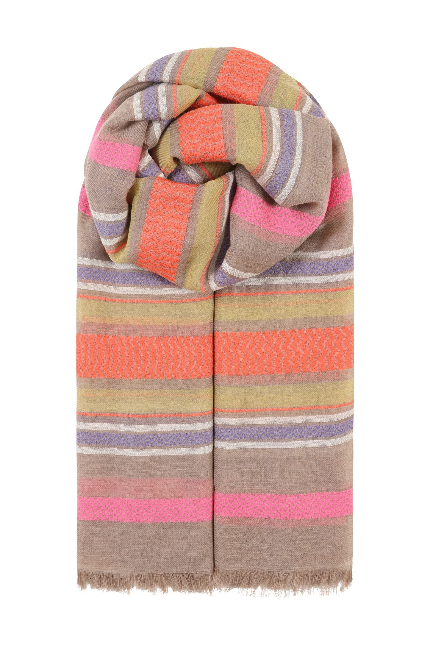 Ombre Scarf Striped