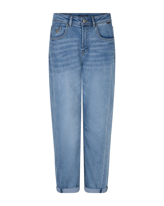Caitlina Midstone High Rise Barrell Jeans