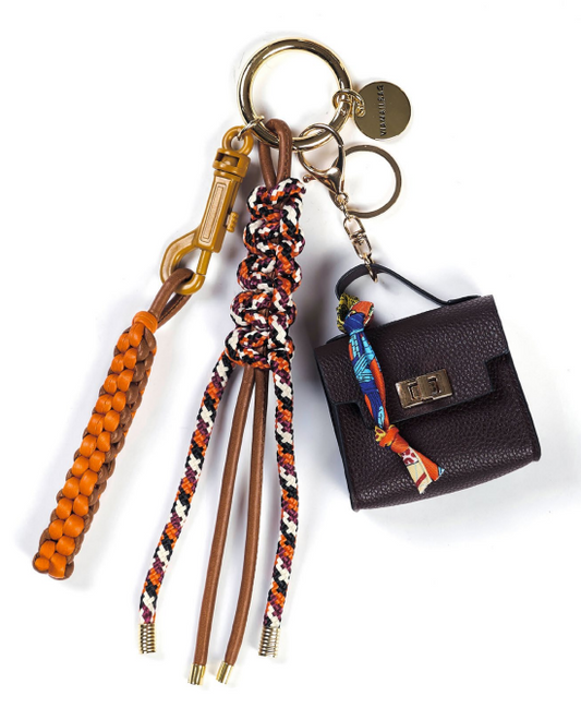 Chocolate Handbag Bag Charm