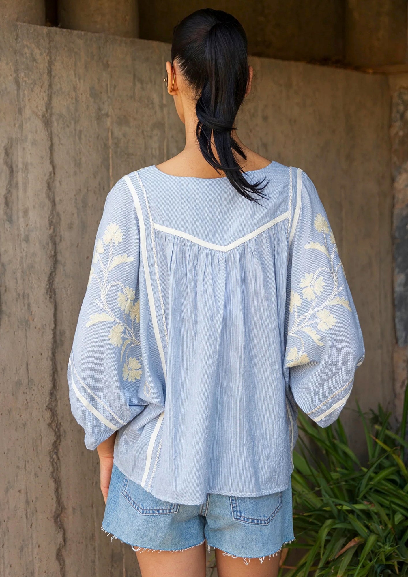 Hyacinth Striped Top