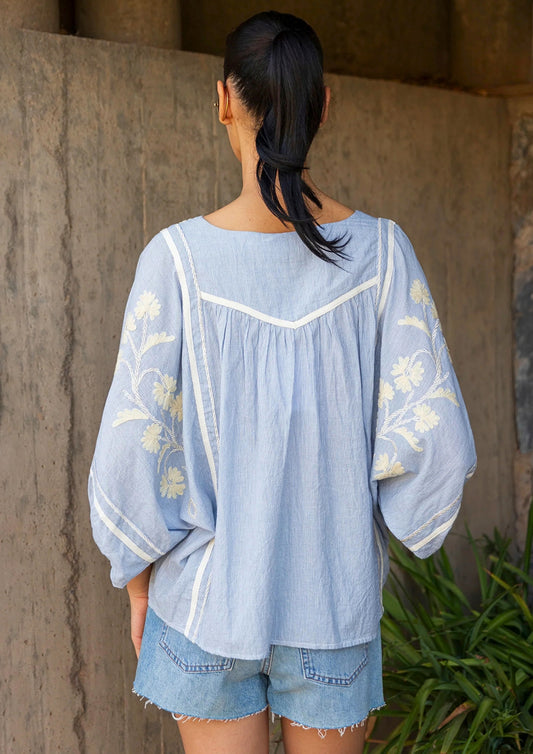 Hyacinth Striped Top