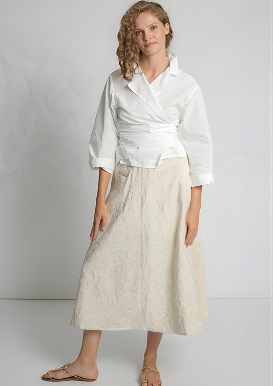 Gold Brocade Skirt