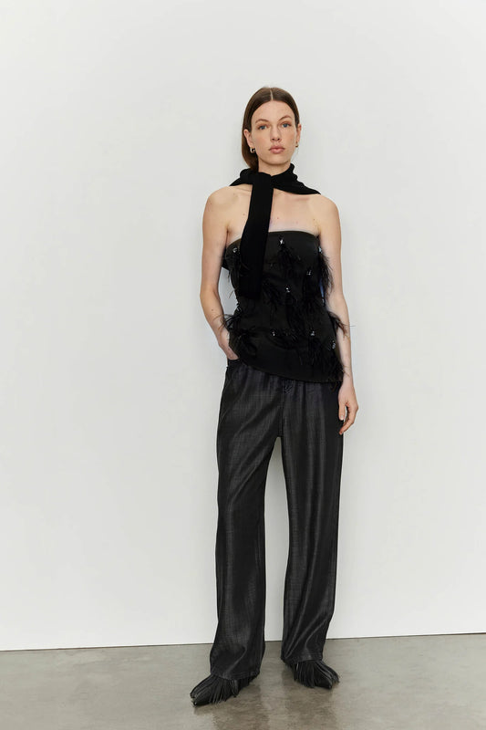 Feather and Stone Bustier