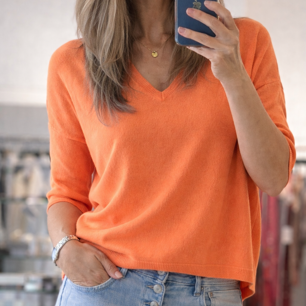 Martienettie V-Neck Jumper