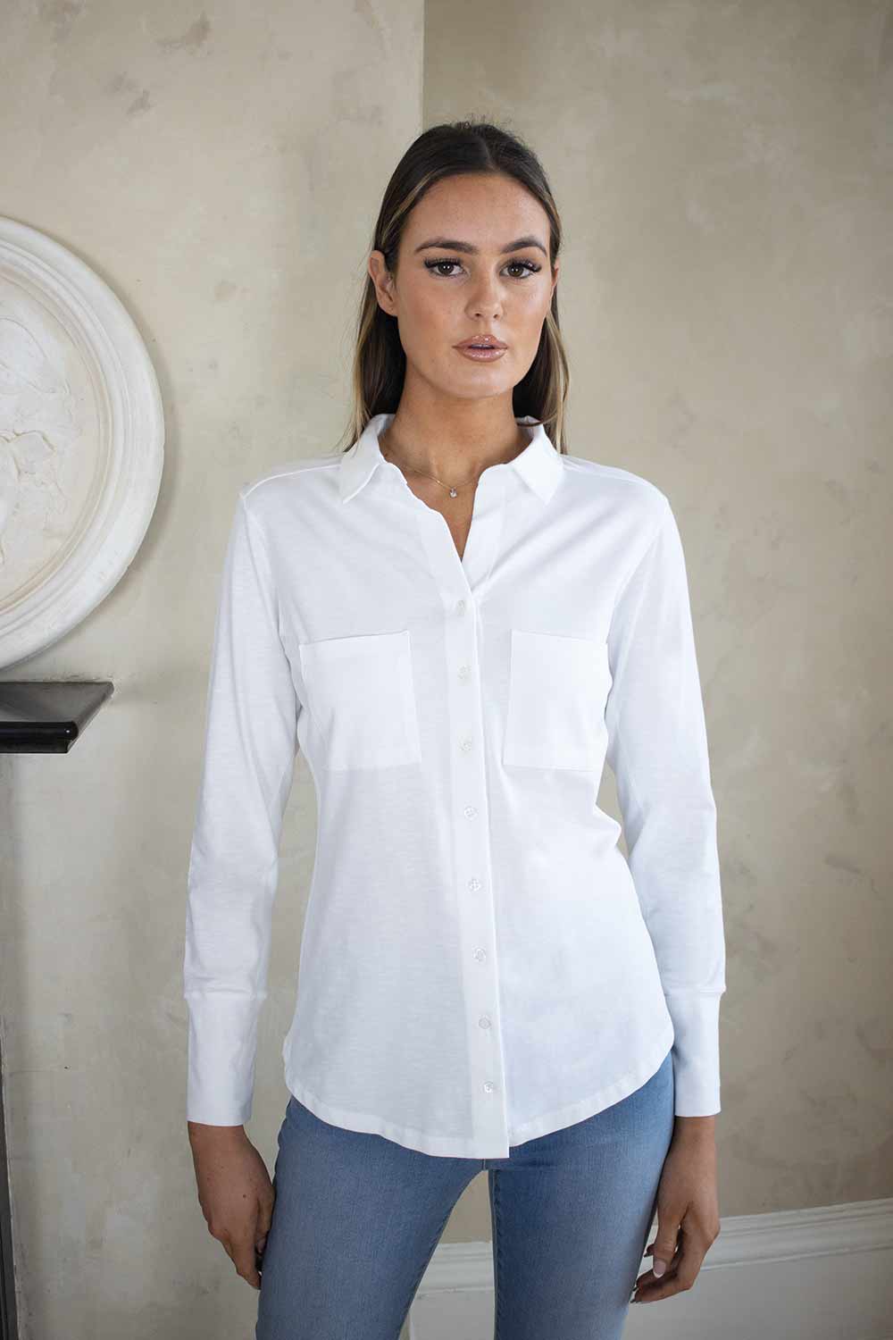 Izzy Shirt White