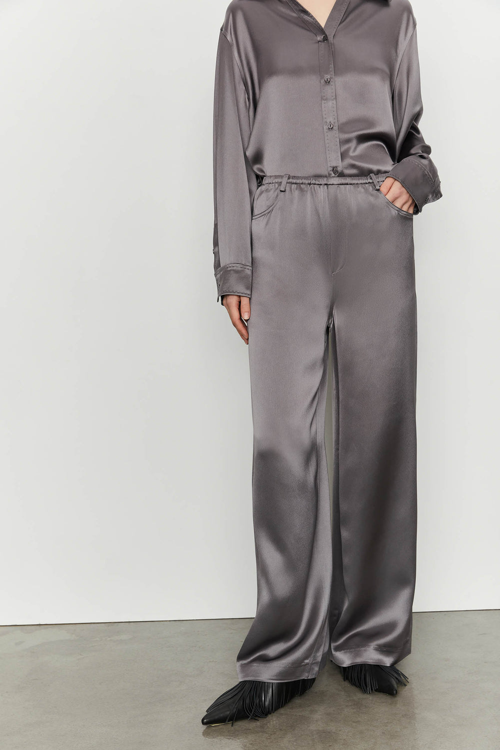 Satin Trousers