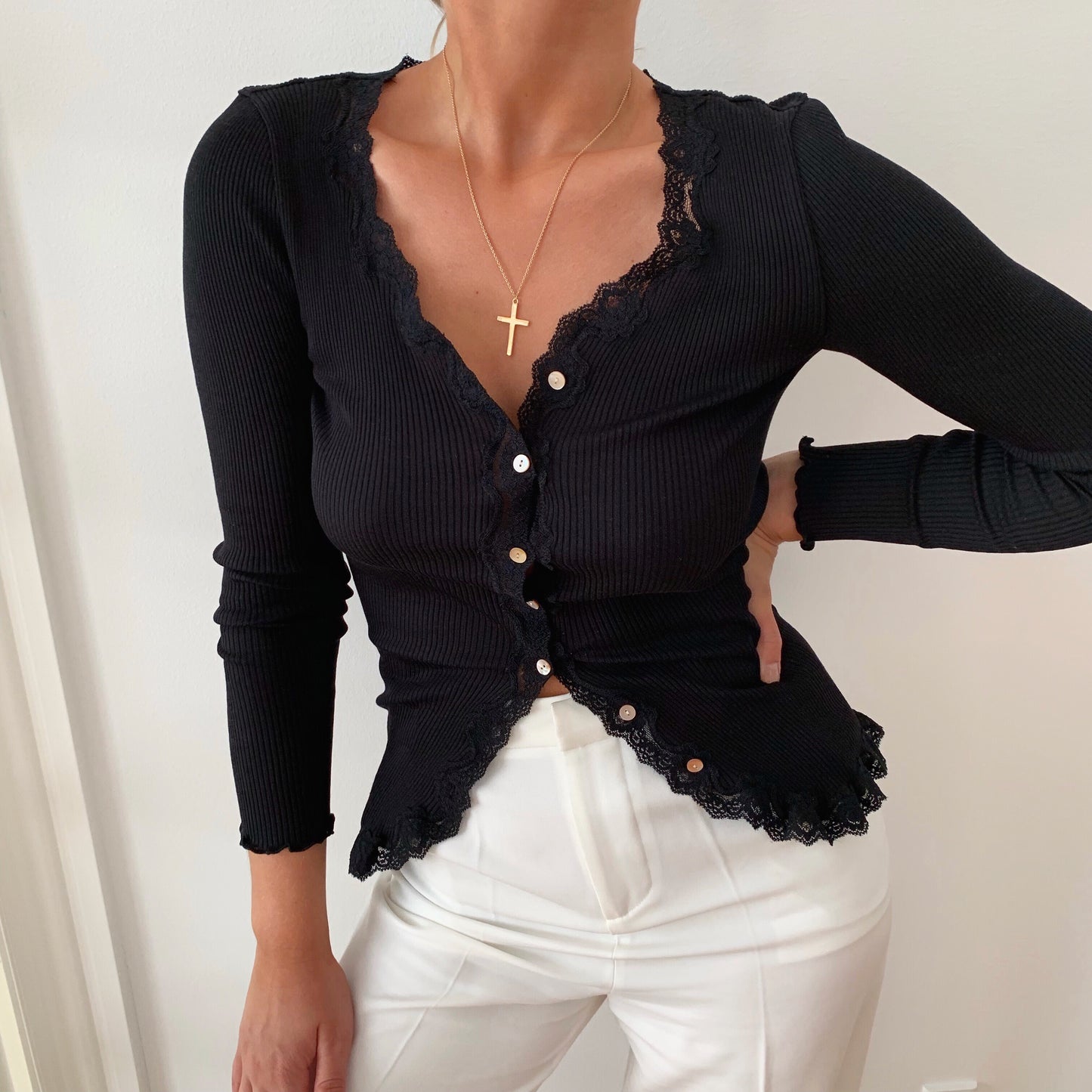 Babette Silk Cardigan