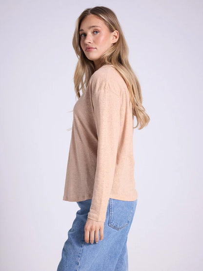 Linen Gold Vest