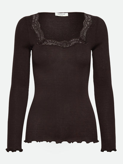 Bernadine Organic Lace T-Shirt