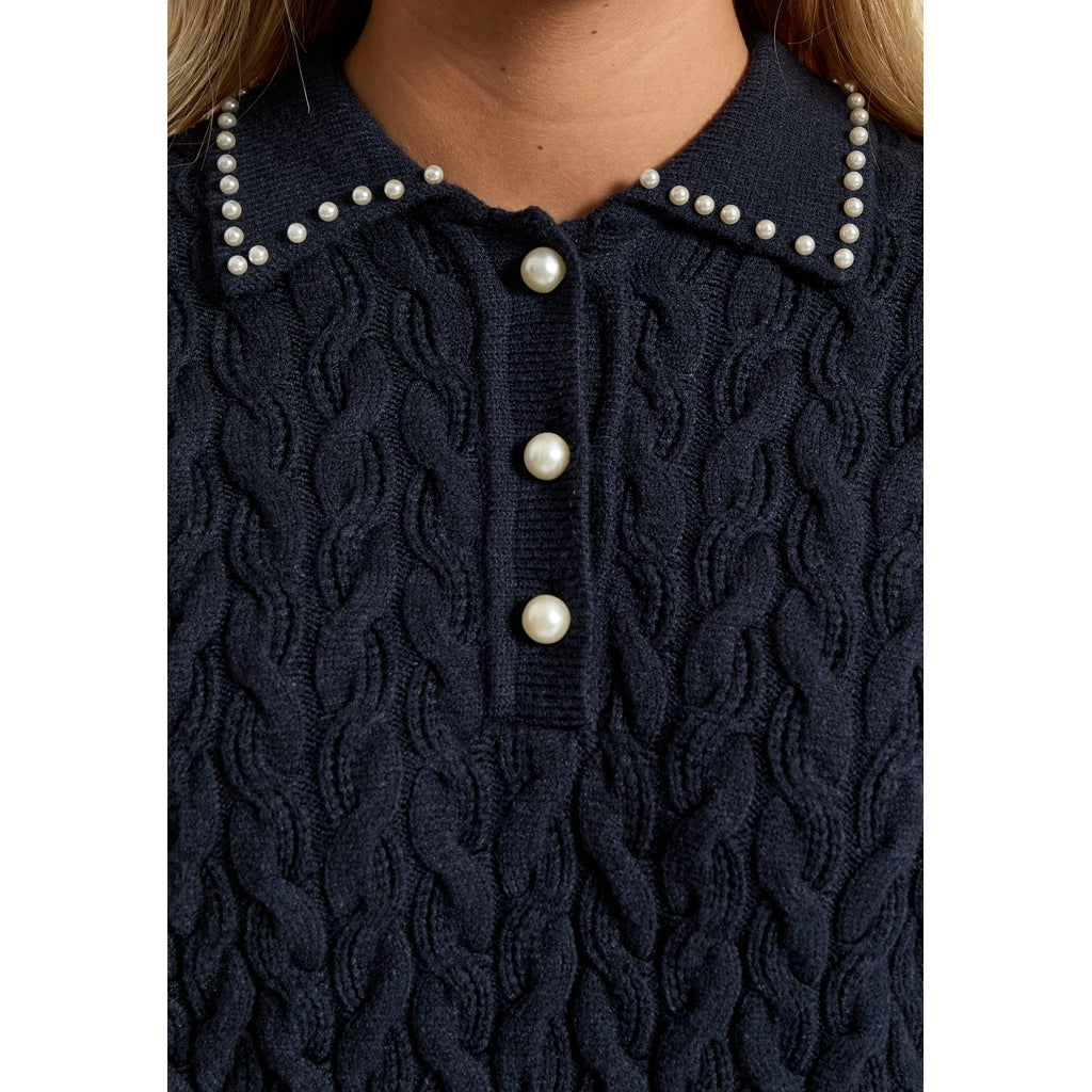 Filucca Pearl Trim Pullover