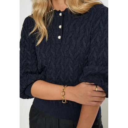 Filucca Pearl Trim Pullover