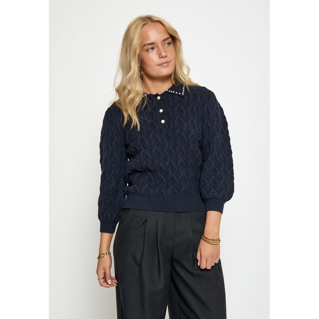 Filucca Pearl Trim Pullover