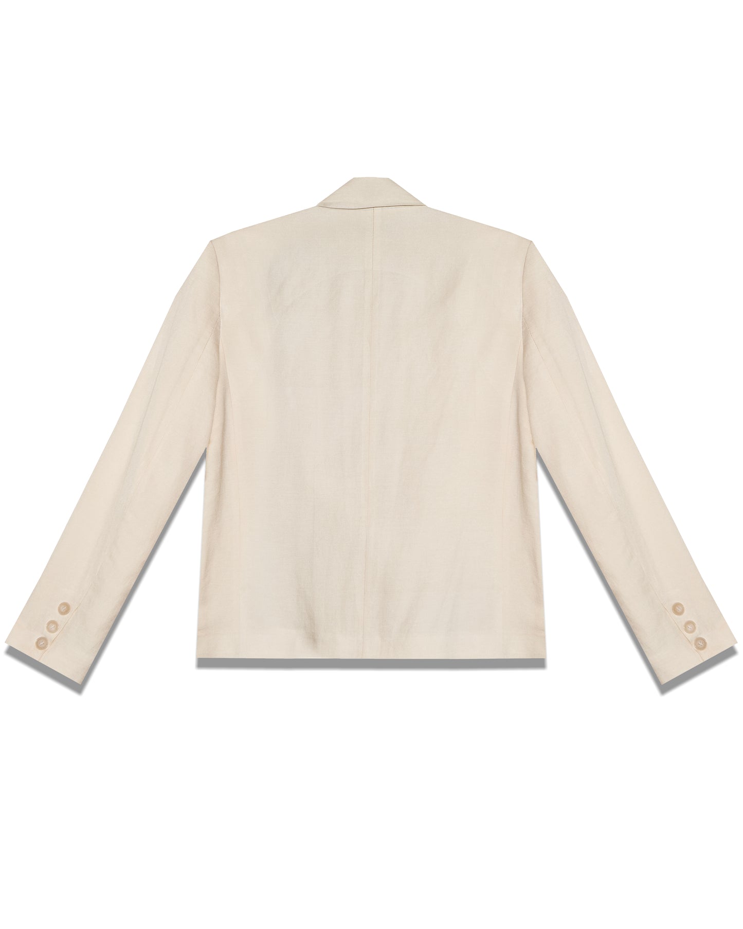 Cropped Natural Blazer