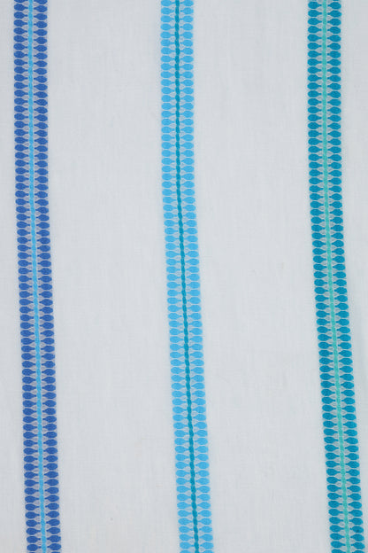 Blue Print Scarf