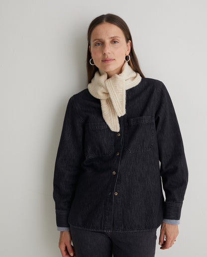Soft Knit Tie Scarf
