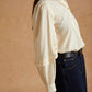 Embroidery Cotton Shirt Vanilla