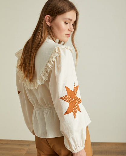 Patchwork Cotton Shirt