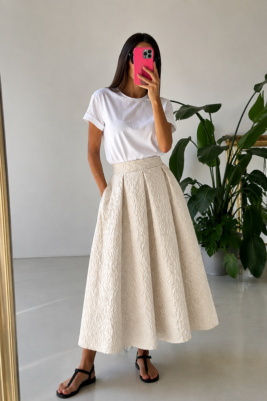 Luna Skirt Classic Ivory