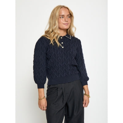 Filucca Pearl Trim Pullover