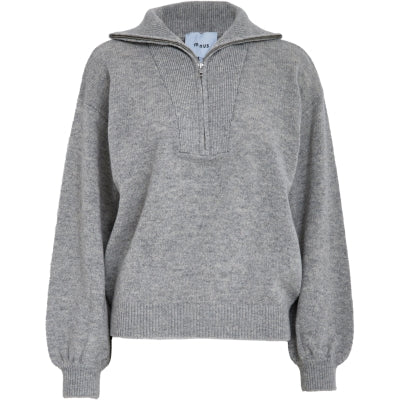 Erika Zip Knit Pullover