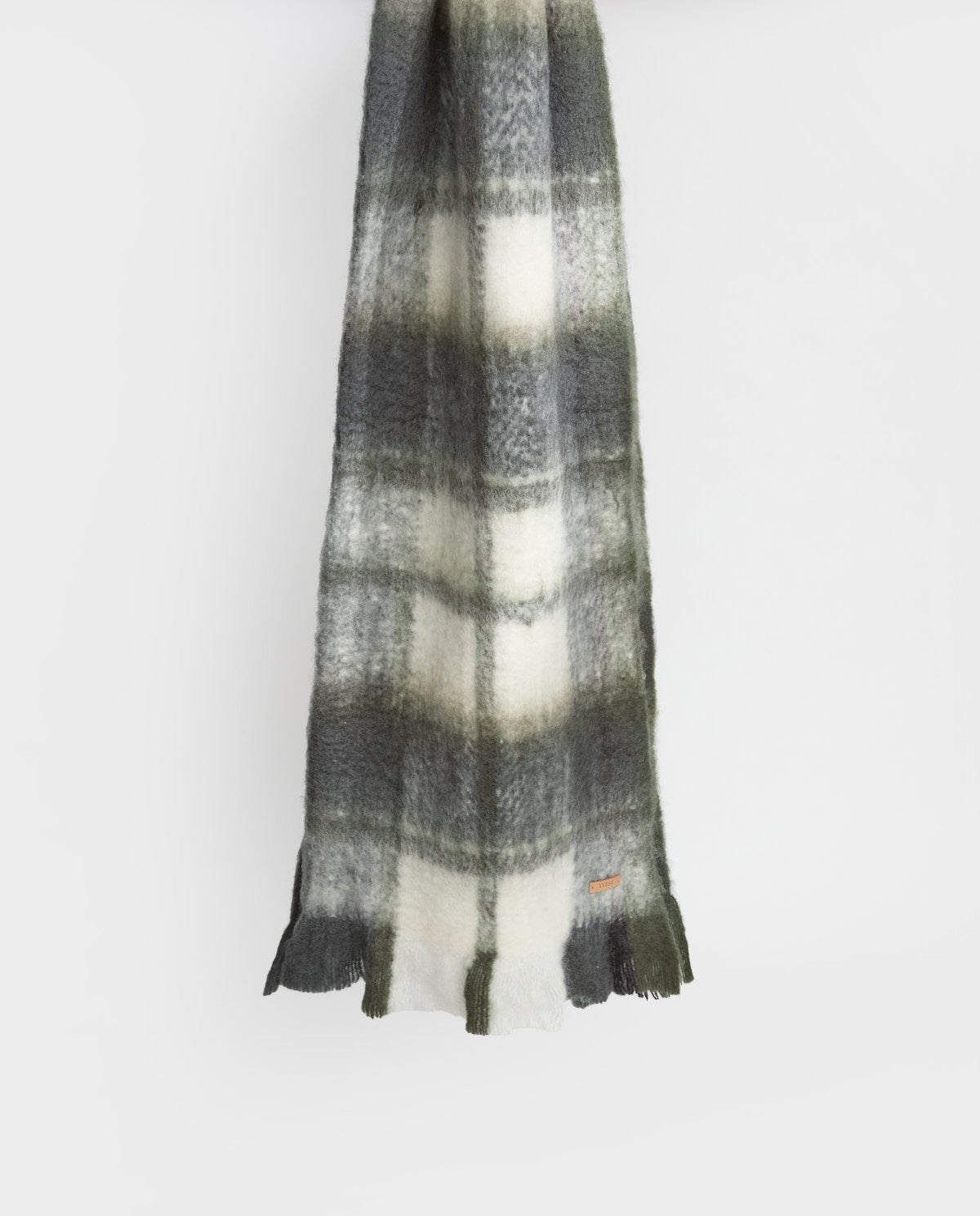 Plaid Maxi Scarf