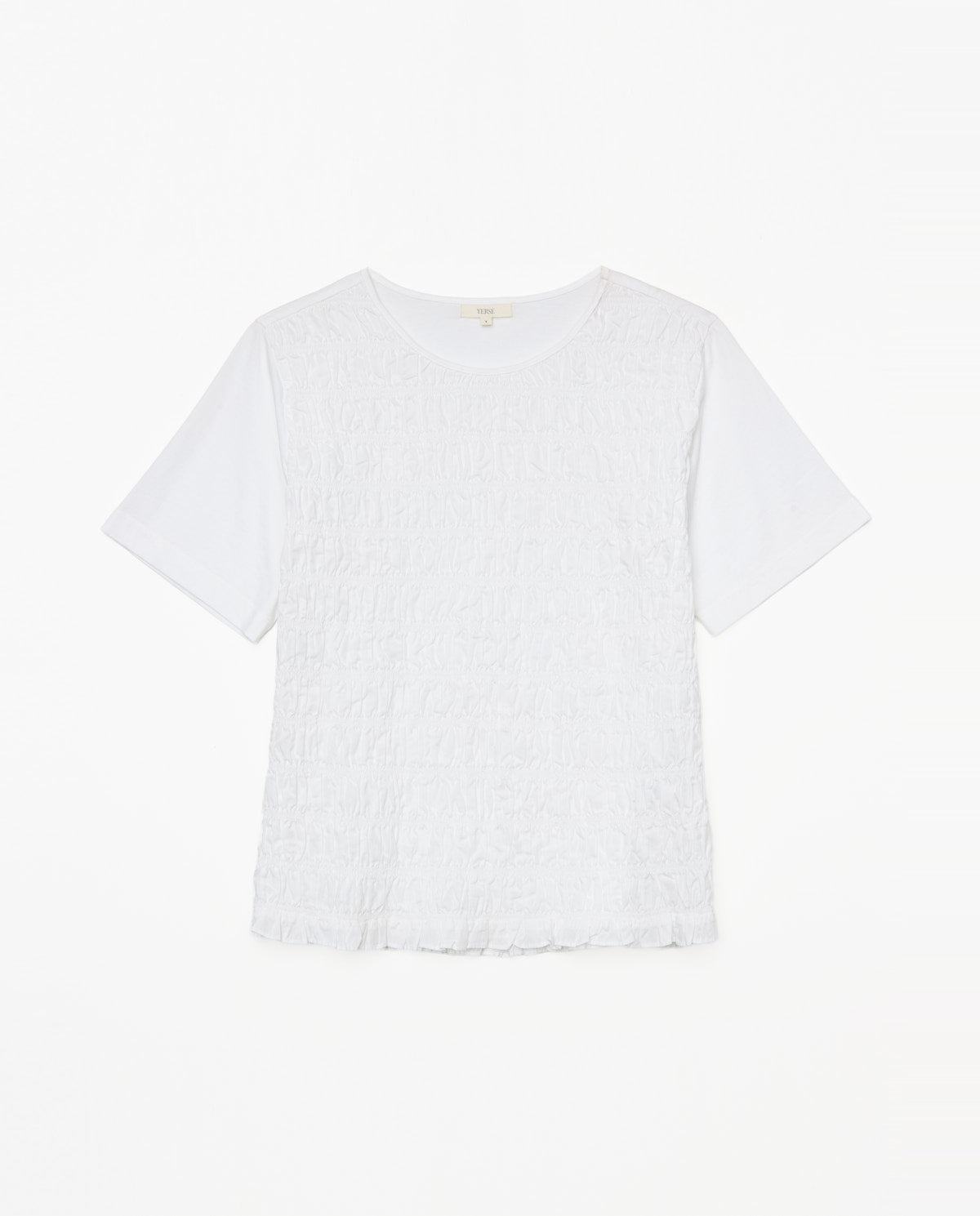 White Organza T-Shirt