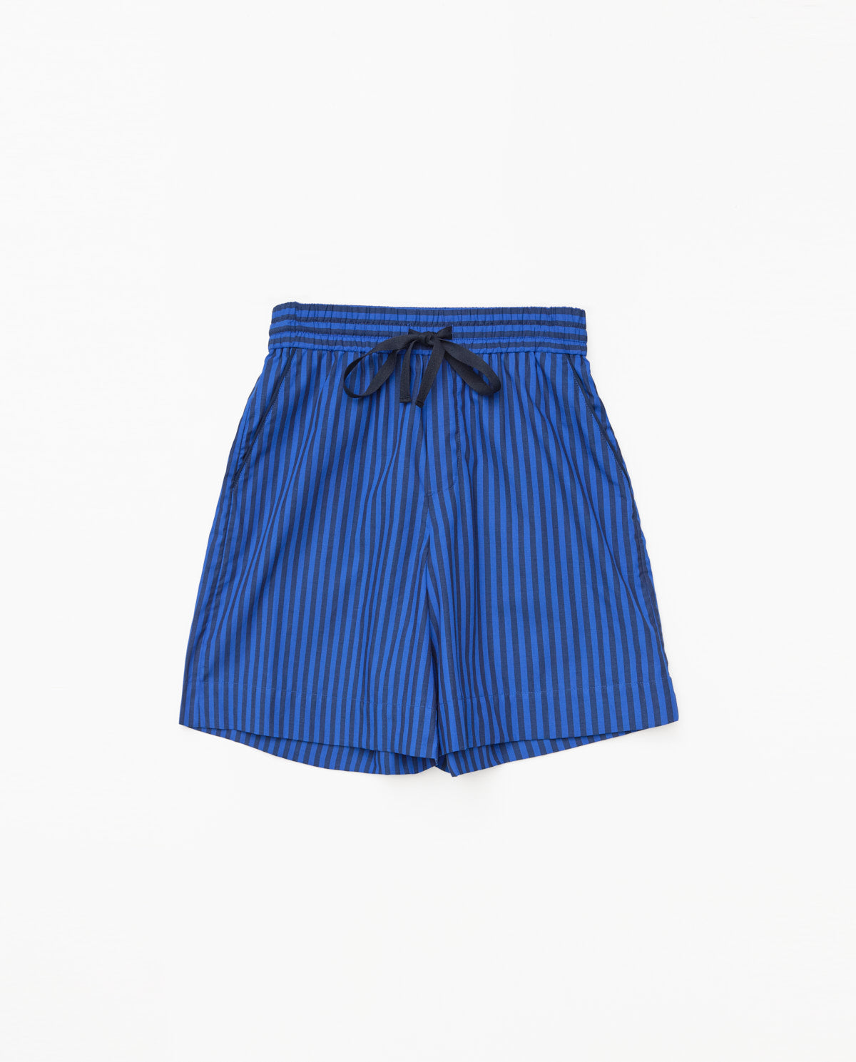 Striped Navy Shorts