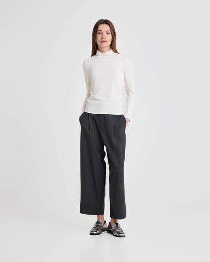 Long Sleeve Mock Neck Top