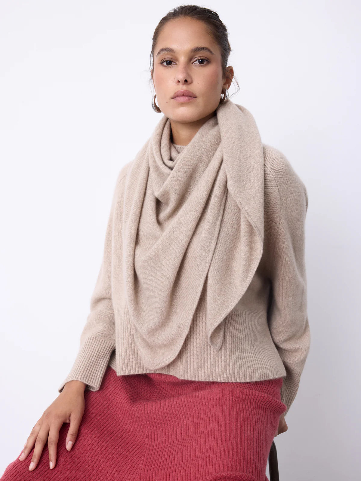Eleonore Triangle Scarf
