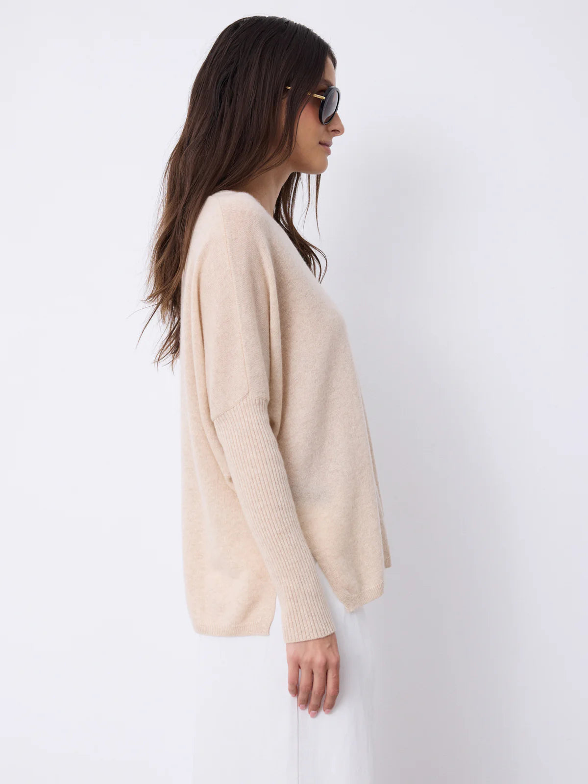 Faustine Oversized V-Neck
