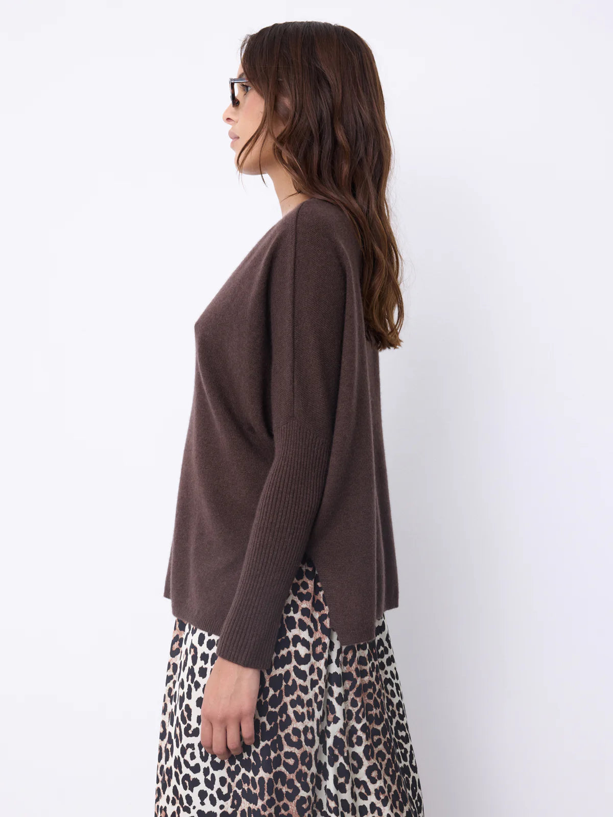Faustine Oversized V-Neck