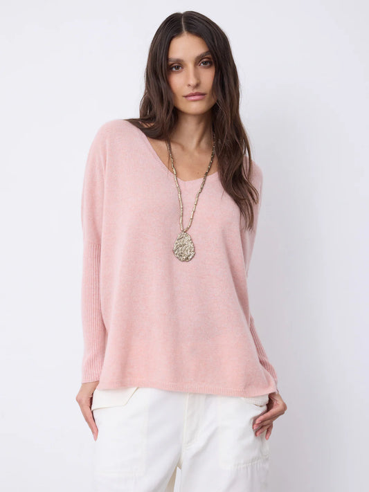 Faustine Oversized V-Neck