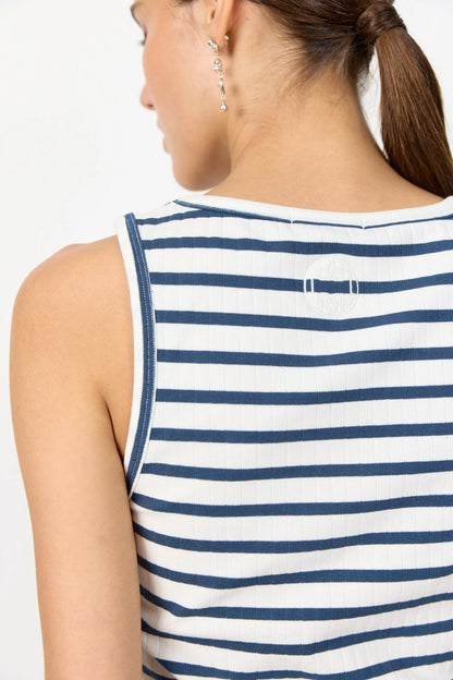 LR-NEDDIE 5 Top Dark blue