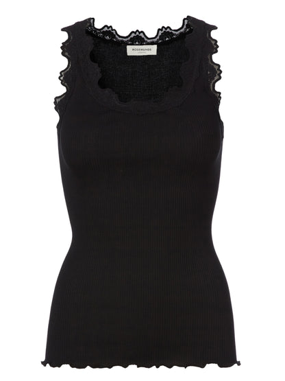 Silk Ribbed Vest 5405