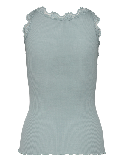 Silk Ribbed Vest 5405