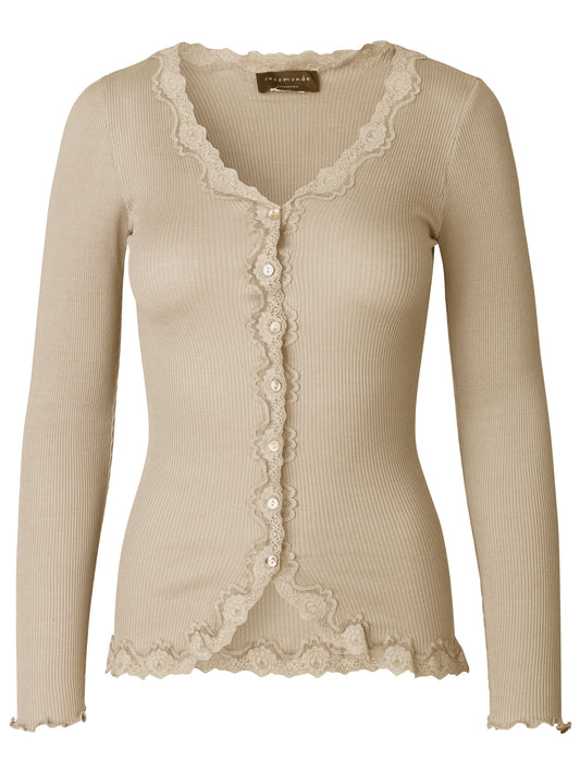 Silk Cardigan Lace