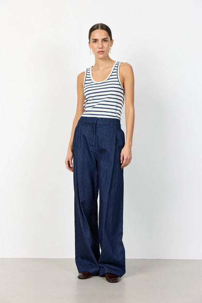 LR-NEDDIE 5 Top Dark blue